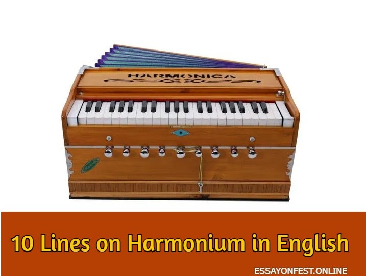 10 Lines on Harmonium in English